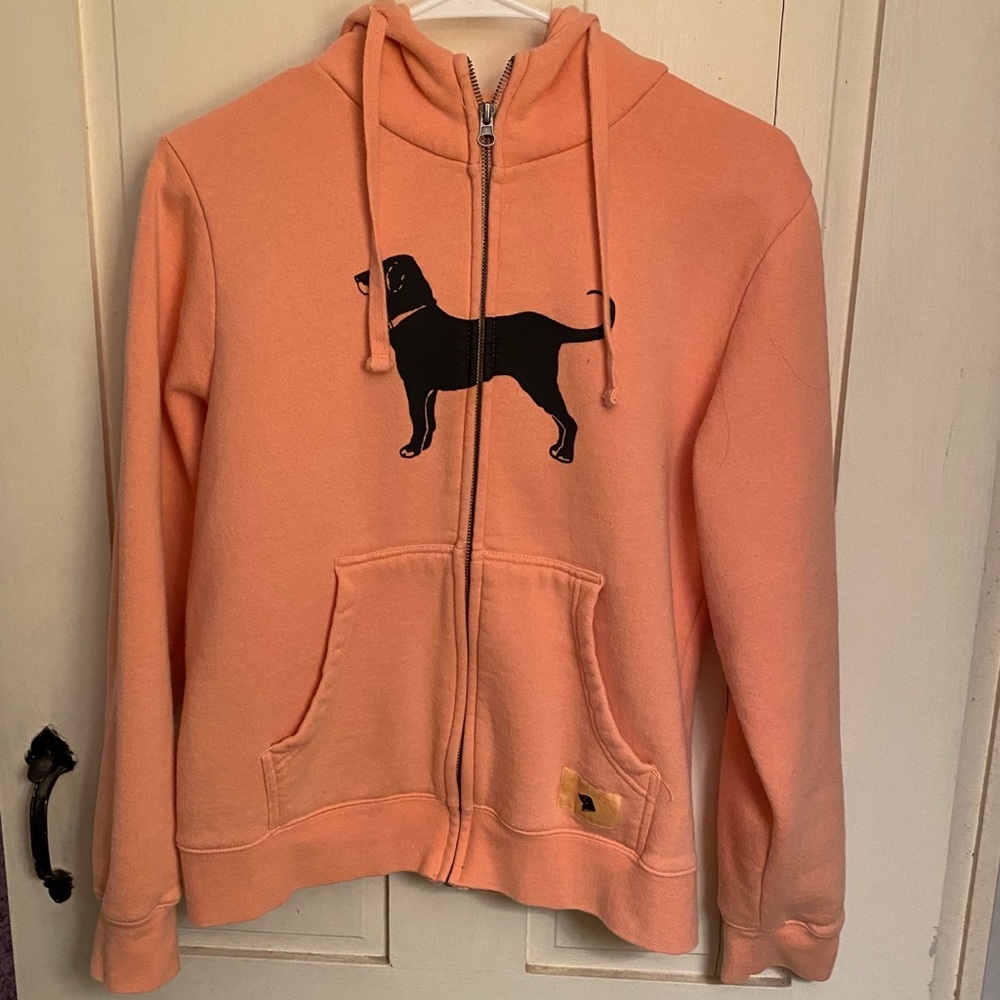 Black Dog ZipUp Sweatshirt